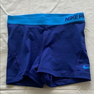 Nike Pro Spandex Athletic Shorts